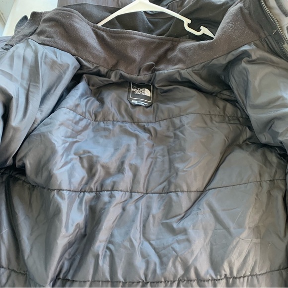 The North Face Men's Jacket Large Gray Black With Liner Hyvent Winter Coat - Picture 6 of 10